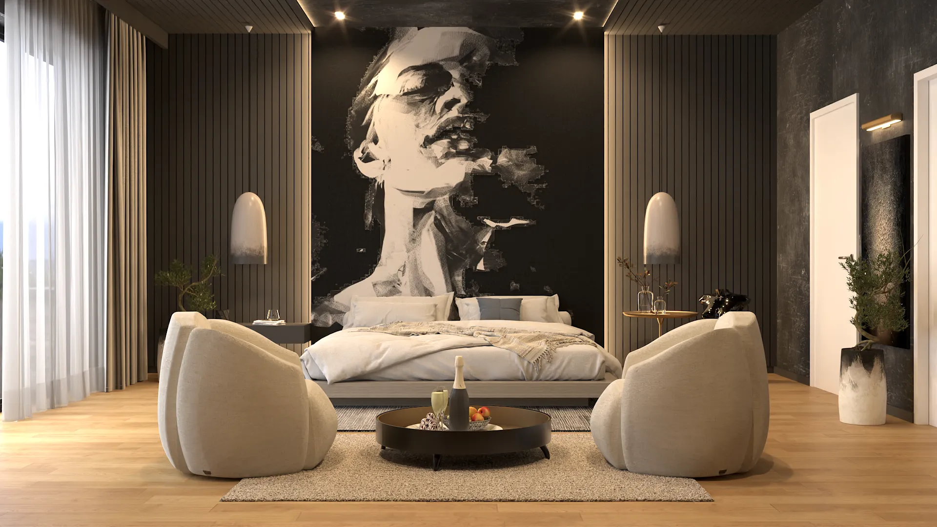 Hotel room design